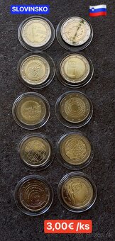 Euromince - pamätné dvojeurové mince Slovinsko - 5