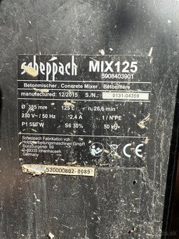Miešačka Scheppach - 5