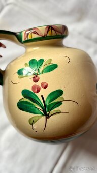 Ručne maľovaný keramický džbán - 5