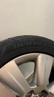 Letna sada Koles Audi Original 255/50 R17 5x112 - 5