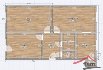 3-izbový byt na predaj, Vráble – sídl. Lúky, 84 m2 - 5