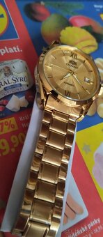 luxusní hodinky ORIENT AUTOMATIK 3 STARS GOLD - 5