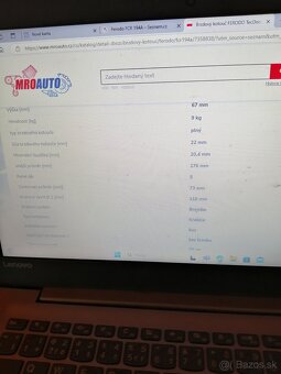 Iveco Daily brzdové kotouče Ferodo - 5