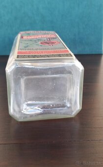 Starožitná fľaša Slovácka Borovička - 5