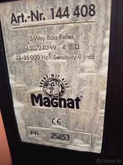 Predám dva stlpove reproduktory Magnat - 5