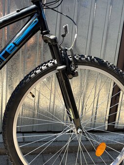 Horský celoodpružemý bicykel Core 26” modro-čiernej farby - 5