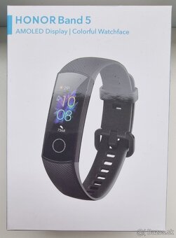 Fitness náramok Honor Band 5 - komplet balenie, 100% funkčný - 5