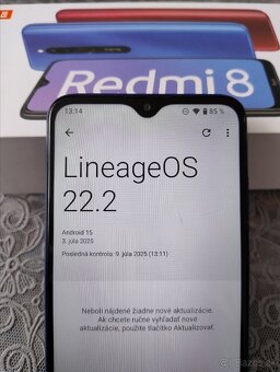 Predam Xiaomi Redmi 8 4+64GB Saphire Blue Android15 - 5