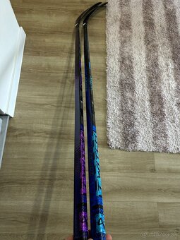 ✅ HOKEJKY BAUER TWITCH - BLUE & PURPLE - 77 FLEX - P28 ✅ - 5