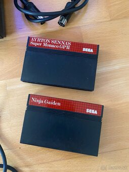 Sega Master System herná konzola + 17 hier original zbierka - 5