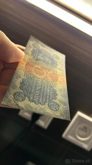 Bankovky 1.ČSR 5 korun 1921 Komenský - 5