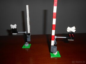 LEGO železničné závory (pár) - nové - 5