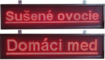 SVETELNÁ REKLAMA LED PANEL na bežiaci text - 5
