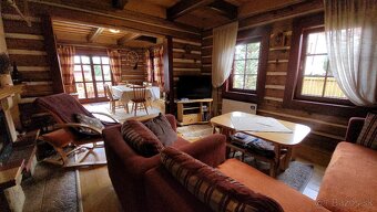 Pôvodná drevenica s výhľadom na Tatry - 5