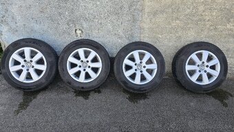 Originálne hliníkové disky 5x130 R17 Volkswagen - 5