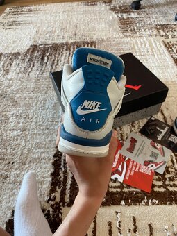 Jordan 4 military blue - 5