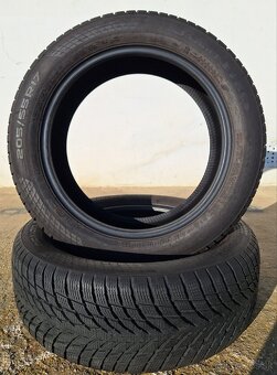 Zimne pneu 2kus 7+mm 205/55 R17 Nokian WR Snowproof - 5