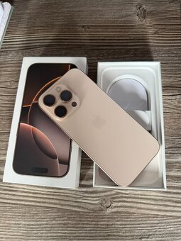 Apple iPhone 16 Pro, Desert Titanium, 256GB - 5
