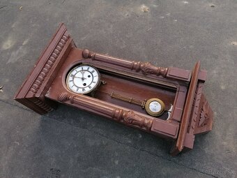 Predám starožitné nástenné hodiny - 5