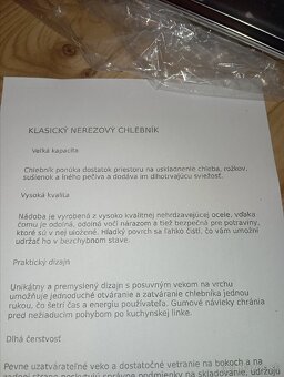 Nerezový chlebník - 5