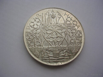 Ag medaila 10 dukát Karel IV. - návrh Jiří HARCUBA 1978 - 5