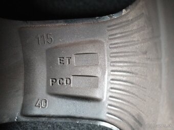 Elektróny 5x115 r16  Dezent  Opel - 5