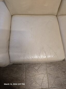 predám kožennú sedačku - 5