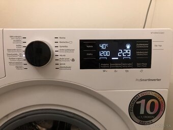 Pračka BEKO TOP STAV - Typ WTV 8744 CS XWST - 5