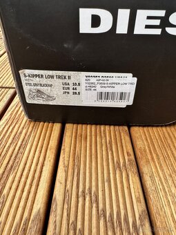 TENISKY DIESEL S-KIPPER LOW TREK II GREY/WHITE - 5