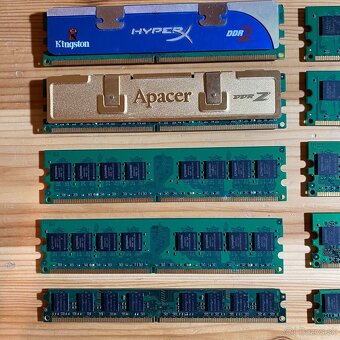 Predám RAM pamäte – DDR2 (mix modulov) - 5