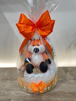 Plienková torta Líštička (lesné zvieratká) - 5