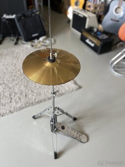 Stojan na hihat s dvomi činelami - 5