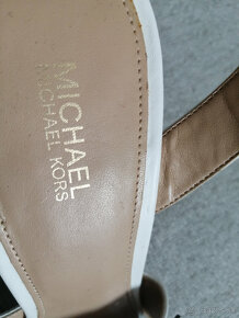 Kožené sandále na platforme Michael Kors veľ 38,5 - 5