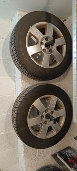 Predam original skoda disky + zachovale zimne pneu k tomu - 5