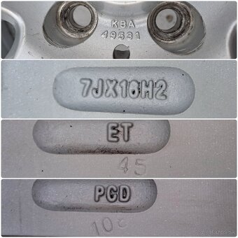 5x108 Citroen Ford Jaguar Lancia Peugeot Renault Volvo - 5