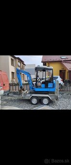 Predám minibager IHI 1750kg - 5