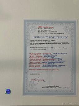 Limitovaná litografia – Jean-Michel Basquiat - Untitled - 5