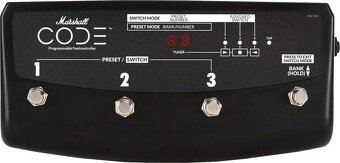 Marshall Code 50 plus originál nožný prepínač - 5