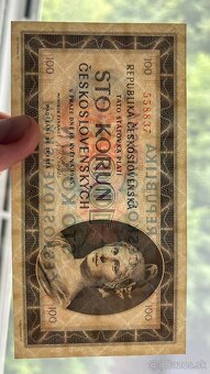 Bankovky ČSR 1945 Neperforované Unc - 5