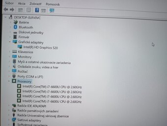 predám Lenovo thinkpad T560 , Intel i7 , 8gb ram , Win 10 - 5