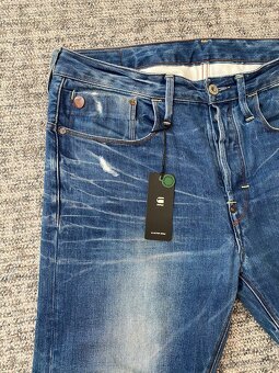 panske dzinsy, rifle g-star raw Type-c 3D velkost W34 L30 - 5
