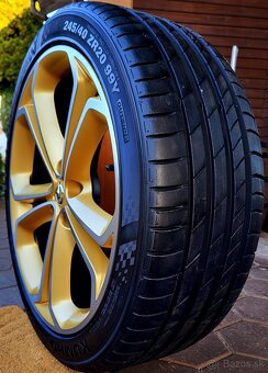 alu R20 5x115 orig. Opel Astra J +Insignia letné pneu 245/40 - 5