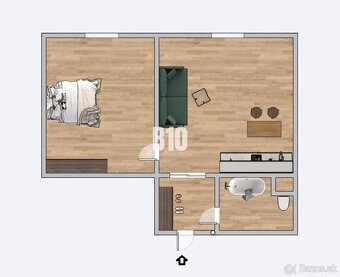 1 izbový byt vo výbornej lokalite - Chrenová II - 5