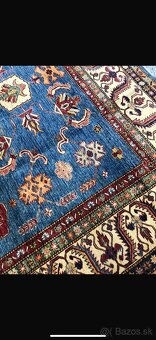 Ručne vyrobený perzký koberec Kazak Gul - 5