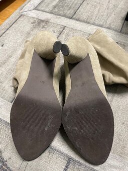 Vysoké čižmy na podpätku - 5