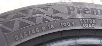 Predam 4ks letnych pneu 245/45 r18 - 5