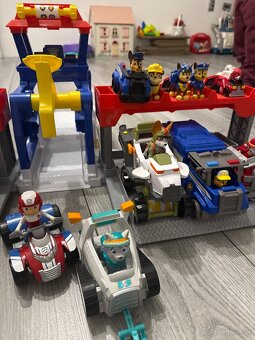 Labková Patrola garáž+komplet autíčka - 5