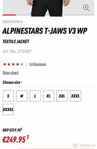 PREDANE Alpinestars textilna bunda - 5