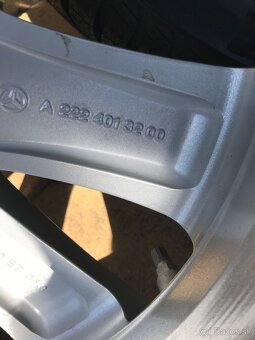 Kolesa na Mercedes S222 zimné - 5