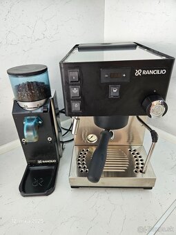 Predám Rancilio Silvia Pro X Black+mlynček rancilio - 5